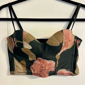Intimissimi Gioia Dark Orchid Bandeau Bustier Bra